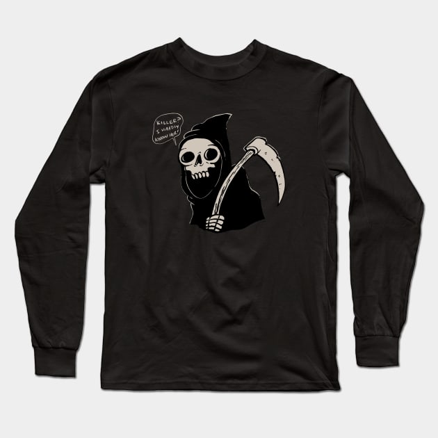 Killer? Long Sleeve T-Shirt by neilkohney